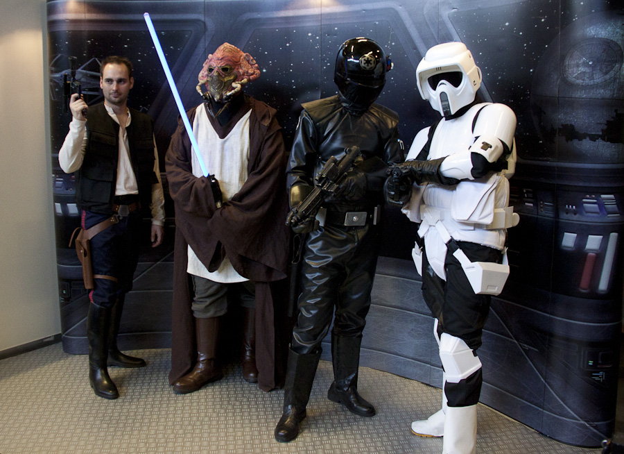 Han Solo, Jedi & Stormtrooper (Star Wars Cosplay FACTS 2010) - Photo : Gilderic