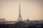 Panorama de Paris (Tour Eiffel depuis les Galeries Lafayette) - Photo : Gilderic