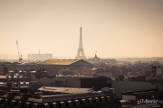 Panorama de Paris (Tour Eiffel depuis les Galeries Lafayette) - Photo : Gilderic