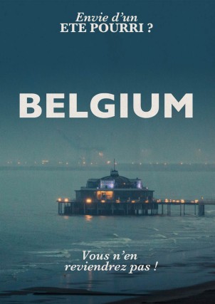 Un été pourri en Belgique - photo et design : Gilderic