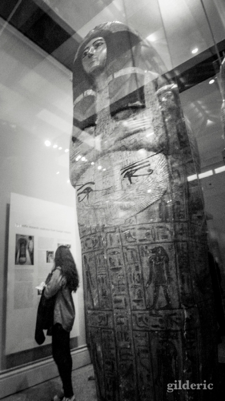 Sarcophage de momie égyptienne, British Museum
