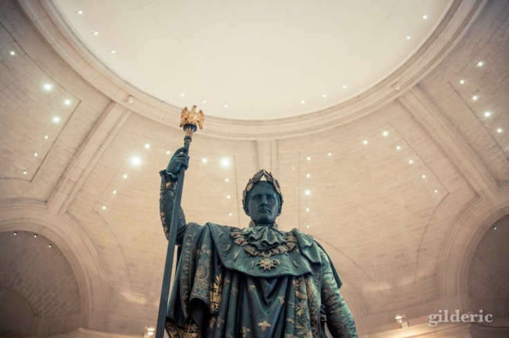 Napoléon Empereur, statue (Palais des Beaux-Arts de Lille) - Photo : Gilderic