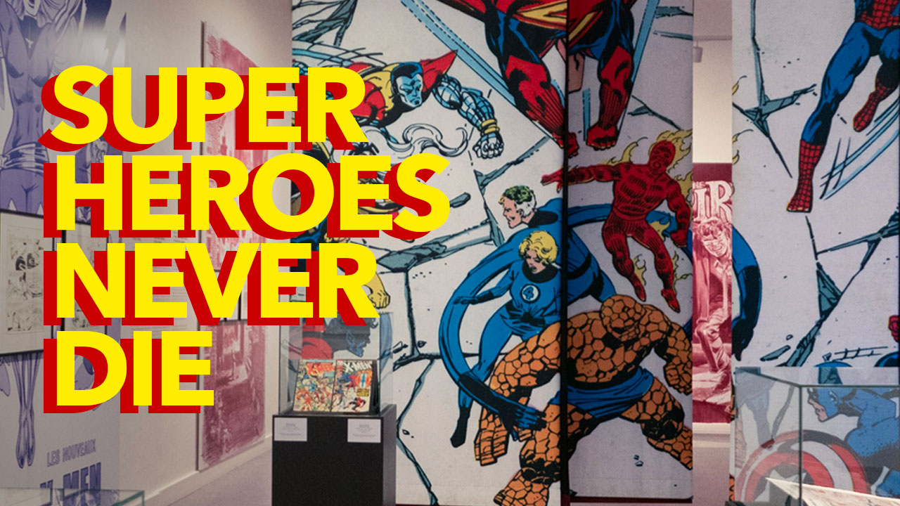 Superheroes Never Die - exposition au Musée juif de Belgique à Bruxelles