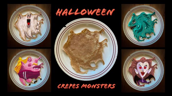 Comment dessiner des monstres : Halloween Crêpes Masters