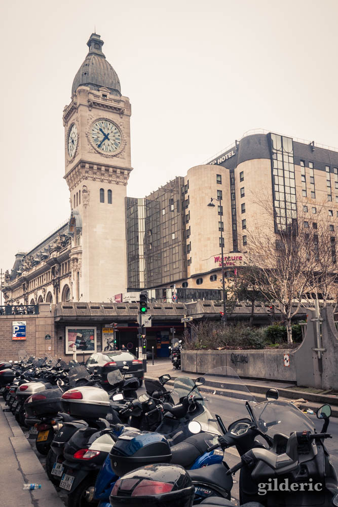 La tour de la gare de Lyon à Paris