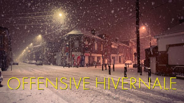 Offensive hivernale : tempête de neige sur Liège