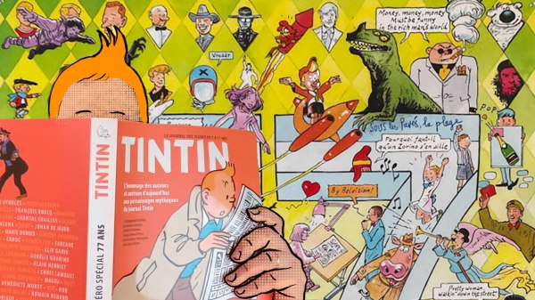 Une expo et un numéro spécial pour les 77 ans du journal Tintin